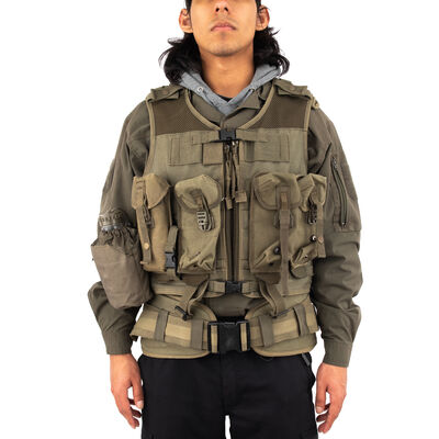 Austrian Tactical Vest Set w/ 9 Pouches | Issued